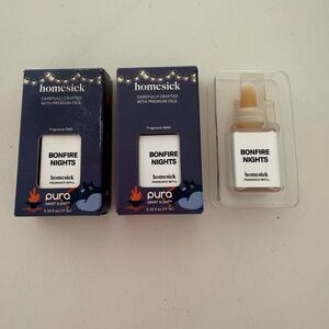 Homesick Bonfire Nights Fragrance Refill Set